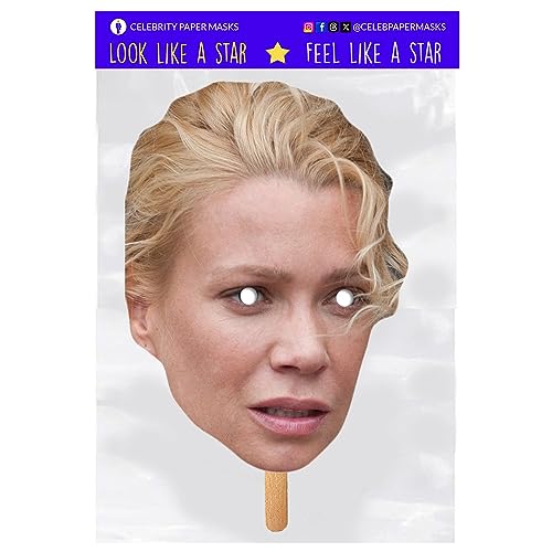 Laurie Holden Mask Andrea Celebrity Face Masks Actriz The Walking Dead On A Stick