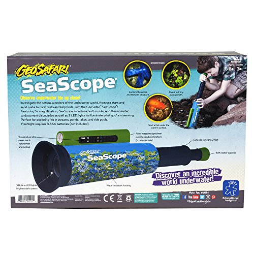 Learning Resources Mira submarina SeaScope de GeoSafari, Color, M (EI-5202)