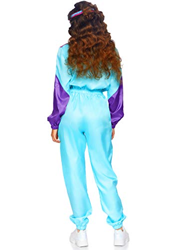 Leg Avenue Totally Awesome 80s Ski Suit Disfraces para Adultos, Azul, XL para Mujer