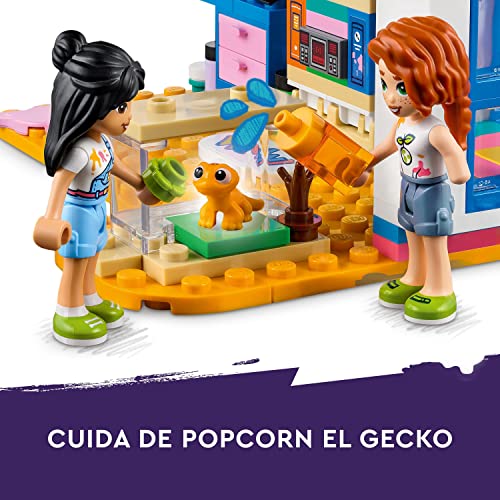 LEGO 41739 Friends Habitación de Liann, Arte y Manualidades, Mini Muñeca Autumun y Perrito, Personajes 2023, Juguete Coleccionable para Niñas y Niños de 6 Años o Más