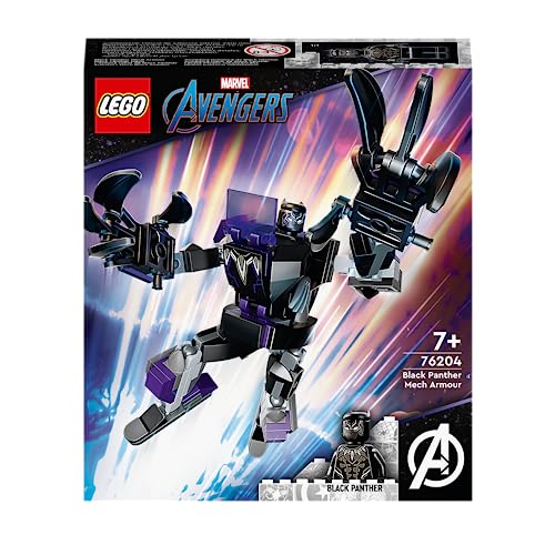 LEGO 76204 Super Heroes Armadura Mech do Pantera Negra