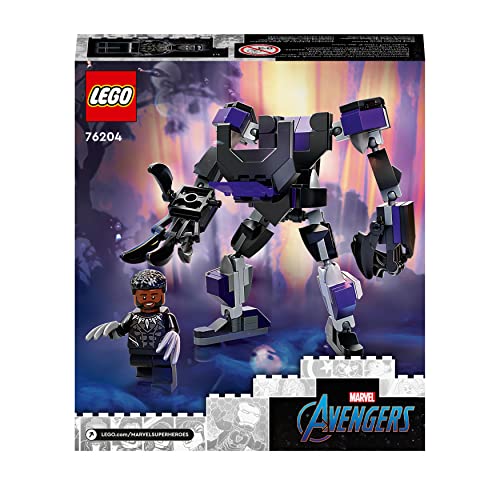 LEGO 76204 Super Heroes Armadura Mech do Pantera Negra