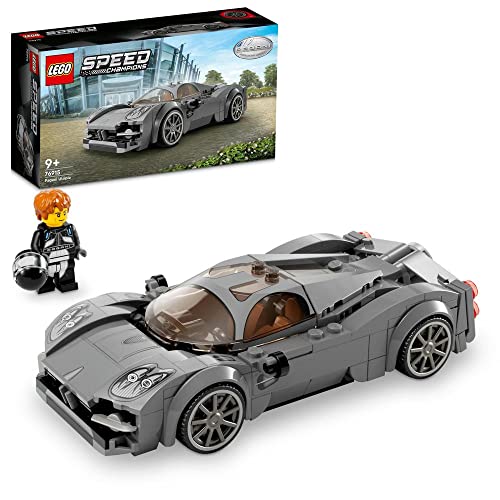 LEGO 76915 Speed Champions Pagani Utopia, Maqueta de Coche de Carreras para Construir, Deportivo Italiano, Réplica de Vehículo Coleccionable, Edición 2023