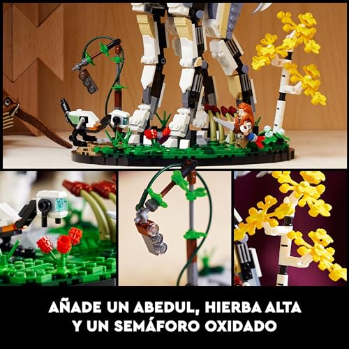 LEGO 76989 Horizon Forbidden West: Cuellilargo, Maqueta para Construir, Figura Juego de Playstation, Idea de Regalo para Adultos y Adolescentes