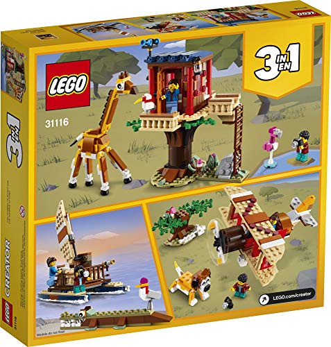 LEGO Creator 3 en 1 Safari Wildlife Tree House 31116