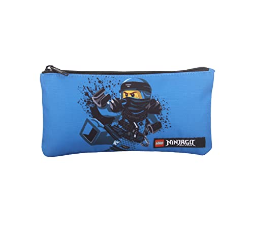 LEGO Estuche Escolar Ninjago Jay, Azul, 10,5 x 21,5 cm