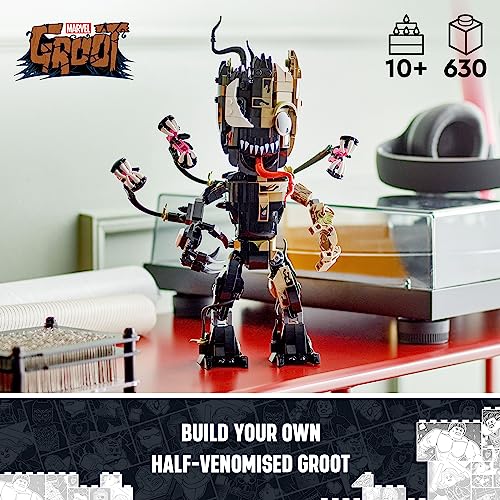 LEGO- Marvel Figura de Groot, 630 Teile (76249)