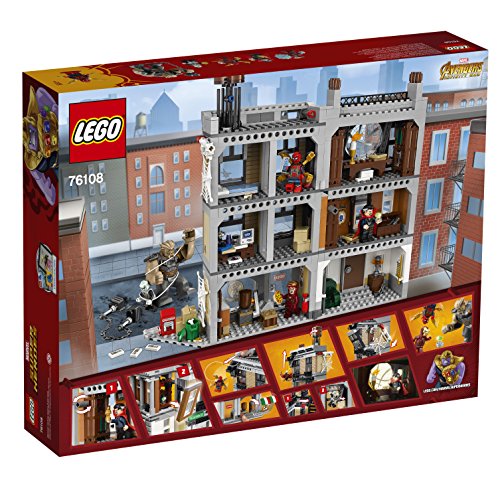LEGO Marvel Super Heroes Avengers: Infinity War Sanctum Sanctorum Showdown 76108 Kit de construcción (1004 piezas)