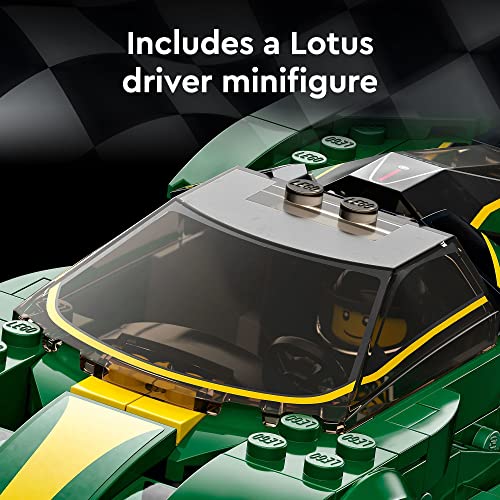 LEGO Speed Champions Lotus Evija 76907 - Kit de construcción de modelo de coche; juguete fresco Hypercar para niños y fanáticos de automóviles a partir de 8 años (247 piezas)