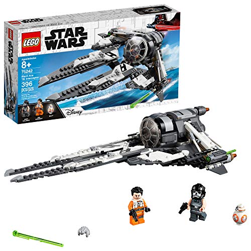 LEGO Star Wars Resistance Black Ace TIE Interceptor 75242 Building Kit, New 2019 (396 Pieces)