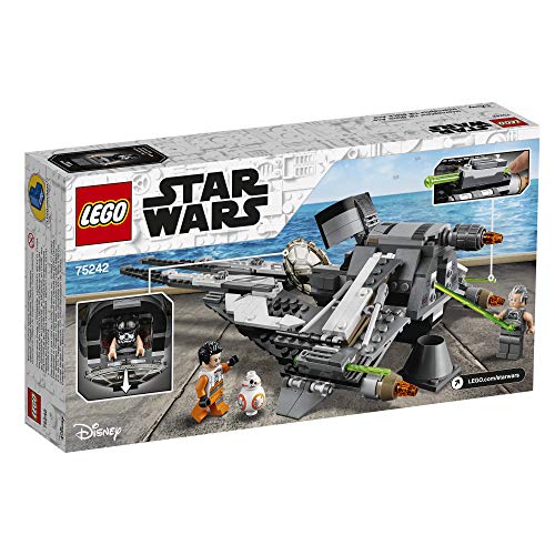 LEGO Star Wars Resistance Black Ace TIE Interceptor 75242 Building Kit, New 2019 (396 Pieces)