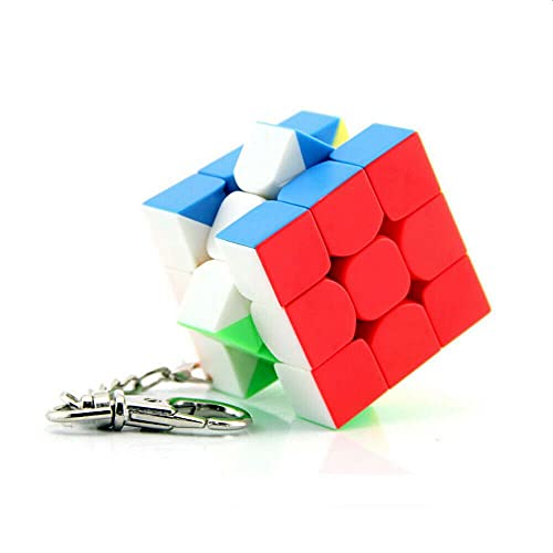 LEVEL25 Llavero cubo mágico cube puzzle regalo original 3x3, 3x3x3, velocidad