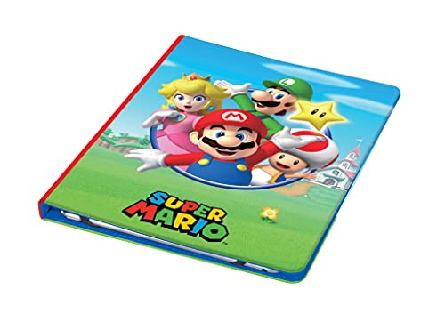 LEXIBOOK LEXIBOOK-MFP100NI schutzhülle Nintendo Super Mario para Tableta - Maletin de protecion para niños - Compatibilidad Samsung, iPad y Otras Marcas, Dibujos Animados, M