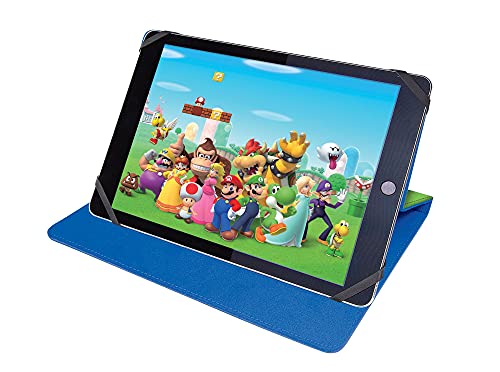 LEXIBOOK LEXIBOOK-MFP100NI schutzhülle Nintendo Super Mario para Tableta - Maletin de protecion para niños - Compatibilidad Samsung, iPad y Otras Marcas, Dibujos Animados, M