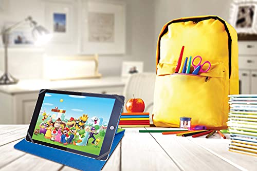 LEXIBOOK LEXIBOOK-MFP100NI schutzhülle Nintendo Super Mario para Tableta - Maletin de protecion para niños - Compatibilidad Samsung, iPad y Otras Marcas, Dibujos Animados, M