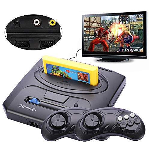 LFYPSM Consola De Videojuegos Clásica De TV Nostálgica Consola De 8 bits Juego Retro Doble Gamepads Sistema PAL Y NTSC