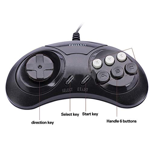 LFYPSM Consola De Videojuegos Clásica De TV Nostálgica Consola De 8 bits Juego Retro Doble Gamepads Sistema PAL Y NTSC