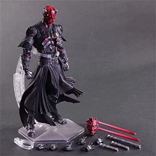 LICHOO Star Wars Variant Play Arts Kai Darth Maul Figura de acción de anime modelo coleccionable estatua de personajes juguetes figuras de PVC adornos de escritorio