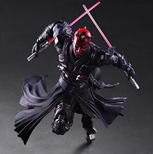 LICHOO Star Wars Variant Play Arts Kai Darth Maul Figura de acción de anime modelo coleccionable estatua de personajes juguetes figuras de PVC adornos de escritorio