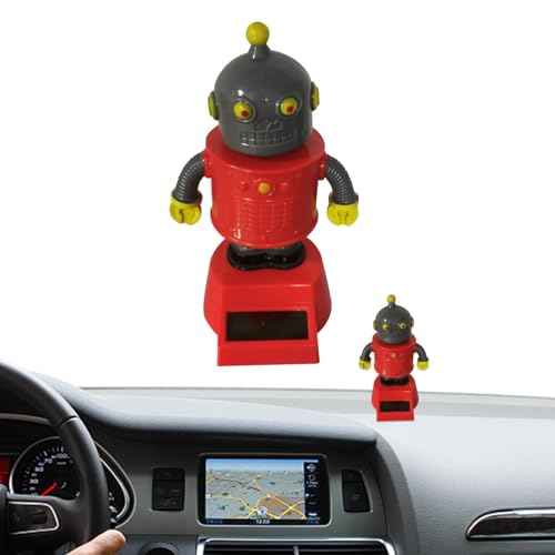 LIETEX Car Dancing Toy, Car Solar Interior Ornament, Solar Powered Doll, Durable Sun Powered Sturdy and Reliable for Desk Car Dashboard Windowsill Tabletop