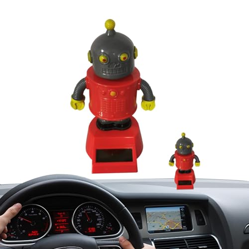 LIETEX Car Dancing Toy, Car Solar Interior Ornament, Solar Powered Doll, Durable Sun Powered Sturdy and Reliable for Desk Car Dashboard Windowsill Tabletop