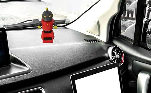 LIETEX Car Dancing Toy, Car Solar Interior Ornament, Solar Powered Doll, Durable Sun Powered Sturdy and Reliable for Desk Car Dashboard Windowsill Tabletop