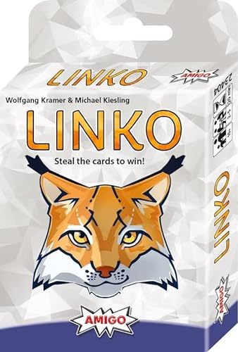 Linko! - Juego de intercambio de cartas por Amigo Games - Ideal para la noche de juegos familiares - 2 a 5 jugadores