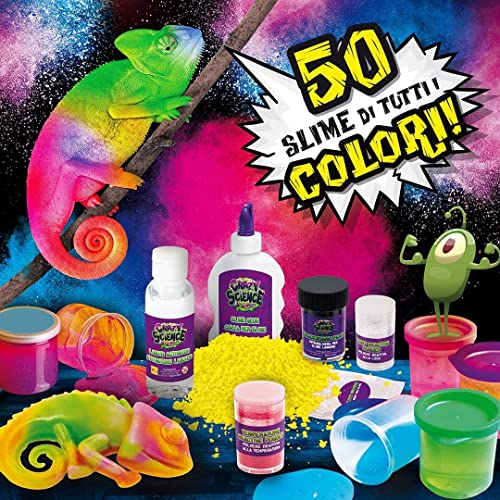 Lisciani Giochi - Crazy Science Doctor Slime Camaleón Todos Colores, 89246