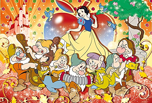 Liscianigiochi Puzzle Maxi Floor para niños de 24 piezas 2 en 1, Doble Cara con reverso para colorear - Disney Blancanieves 86627