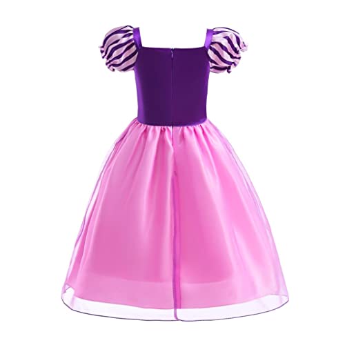 Lito Angels Disfraz de Princesa Rapunzel Vestido para Niña Pequeñas, Talla 18-24 meses, Morada