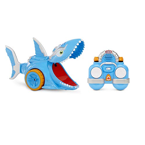 Little Tikes Shark Strike Coche Teledirigido - Coche Interactivo para Niños - Edad: a Partir de 4 Años