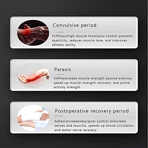 LLLZM Rehabilitacin Robot Guantes, Dedos Frula de Funcional,para Pacientes con Hemiplejia por Accidente Cerebrovascular,Guantes De Robot De Rehabilitacin De Entrenamiento De Manos