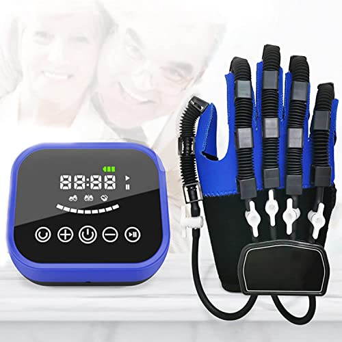 LLLZM Rehabilitacin Robot Guantes, Mano Stroke Hemiplegia Rehabilitacin Equipo de Entrenamiento,Rehabilitacin Ortesis Trazo Frula De Mano Guantes De Asistencia