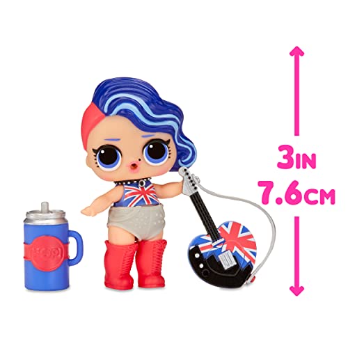 L.O.L. Surprise! LOL Surprise OMG House of Surprises Set de Juego - Lil Music Tour - Incluye la muñeca Cheeky Babe de 7,6 cm con 8 sorpresas - para coleccionar - Edad: 4+ años