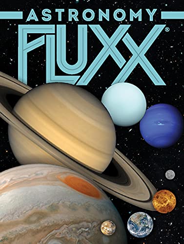 Looney Labs, Astronomy Fluxx, Board Game, Ages 8+, 2-6 Players, 5-30 Minutes Playing Time