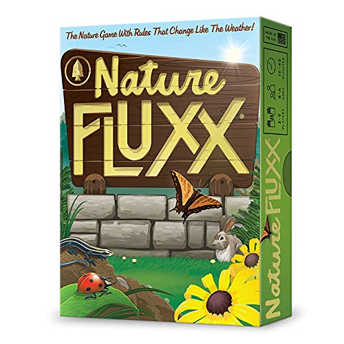 Looney Labs , Nature Fluxx , Board Game , Ages 8+ , 2-6 Players , 10-40 Minutes Playing Time