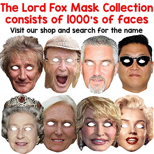 Lord Fox Andrea Harrison Laurie Holden The Walking Dead - Máscara Facial