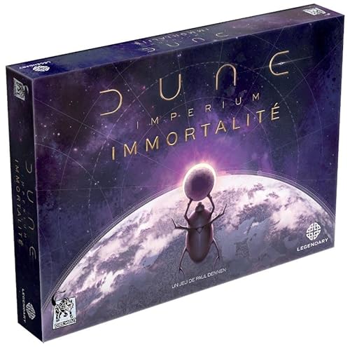 Lote de 2 extensiones de Dune Imperium: el advenimiento de IX + inmortalidad versión francesa + 1 abrebotellas Blumie (Dune 2 extensiones)