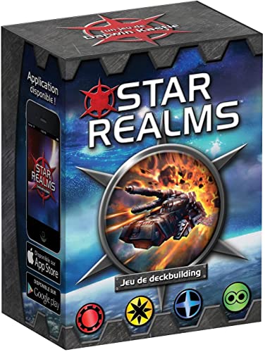 Lote Star Realms versión francesa juego base + Colony Wars + 1 abrebotellas Blumie (base + colonia)
