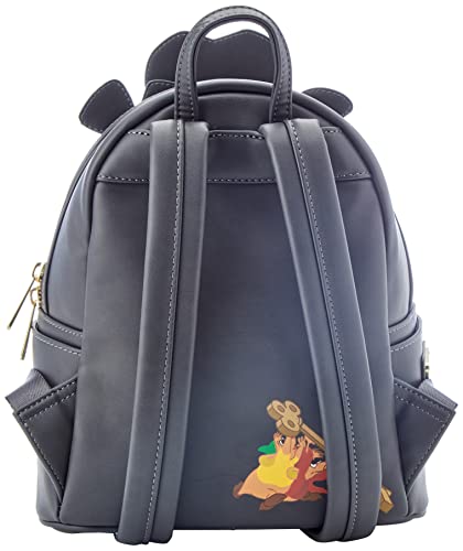 Loungefly Mochila Madrastra Malvada Cenicienta Disney 26cm Bolsos Peluche, Multicolor, Talla única para Mujer