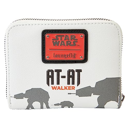 Loungefly - Star Wars At Wallet - AT-AT - Exclusiva Amazon - Monedero Coleccionable - Idea de Regalo - Tarjetero con Varias Ranuras para Tarjetas- Mercancia Oficial - para Chicas y Mujeres