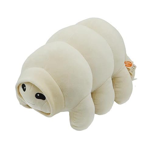 Loupsiy Oso de agua de peluche, Tardigrado de dibujos animados de peluche para niños, almohada suave con expresión vívida, peluches de animales flexibles para sofá, cama, sofá