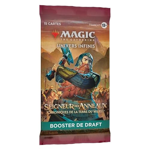 Magic Booster de Draft El Señor de los Anillos: crónicas de la Tierra Media FR MTG The Gathering