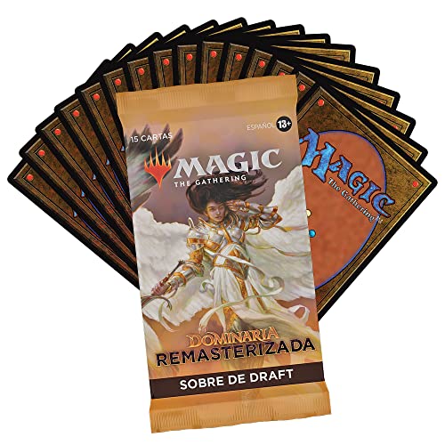 Magic The Gathering Caja de Sobres de Draft de Dominaria remasterizada, de 36 Sobres (Versión en Español), Multi