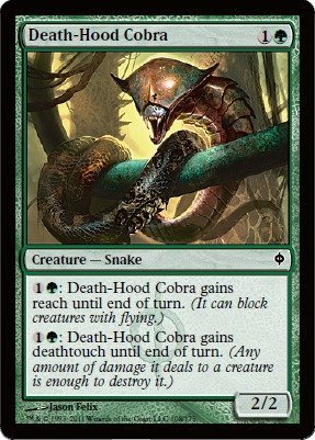 Magic: the Gathering - Cobra de la capucha de la muerte - Nueva Phyrexia - Foil