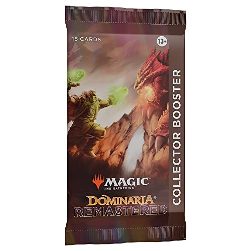 Magic The Gathering Dominaria Remastered Collector Booster (Versión en Inglés)