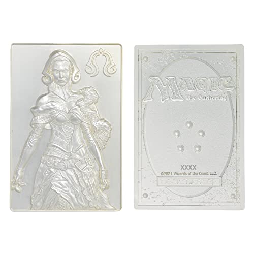 Magic the gathering lingote liliana limited edition (bañado en plata)