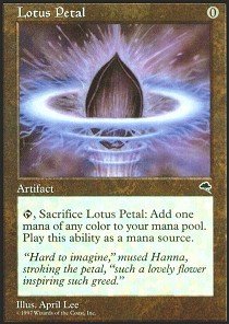 Magic The Gathering - Lotus Petal - Tempest by