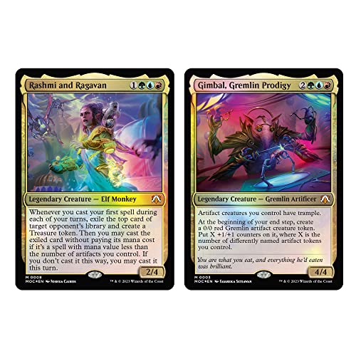 Magic: The Gathering March of the Machine Commander Deck 5 & Collector Booster Sample Pack (Versión en Inglés)