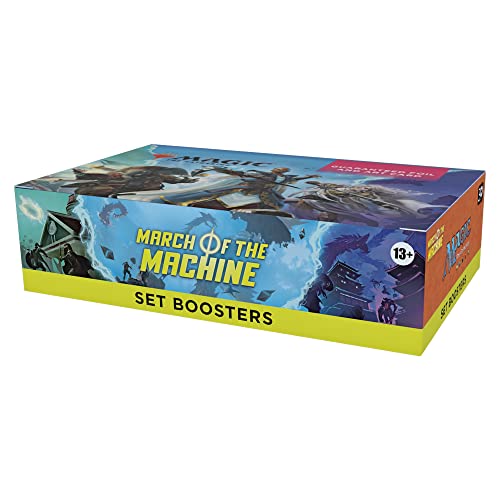 Magic: The Gathering March of the Machine Set Booster Box, 30 Packs (Versión en Inglés)